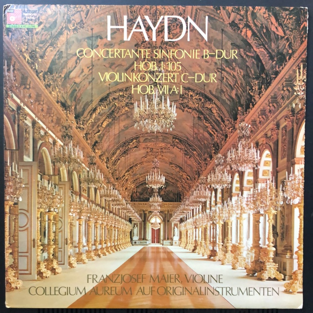 Haydn Perf. By Collegium Aureum Auf Originalinstrumenten Vinyl Lp